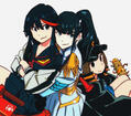 Kill la Kill main trio